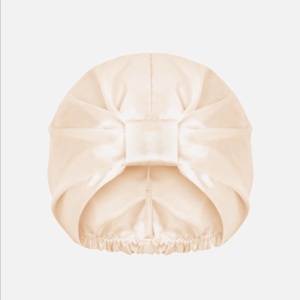 BONNET DE NUIT en satin ANTI-FRISOTTIS - Champagne