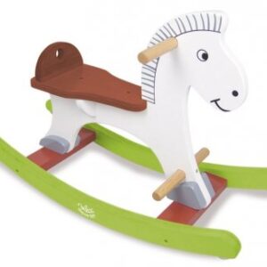 Cheval a bascule en bois perceval - Vilac - 1108 - jouet 1er age
